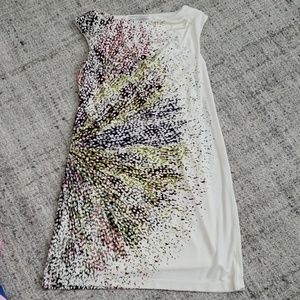 Maggy London Sleeveless Print Dress